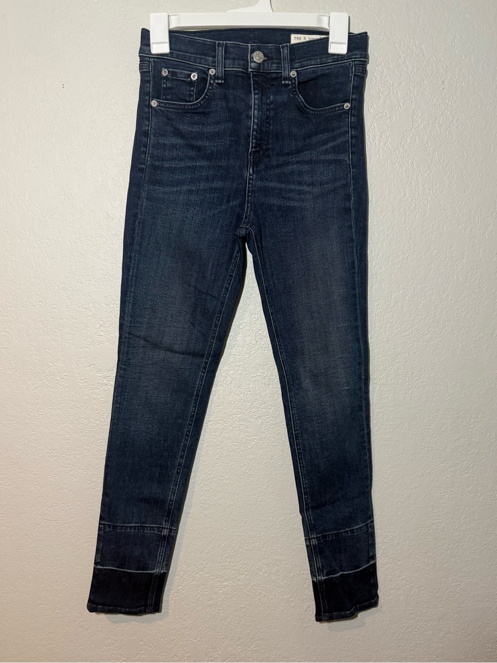Rag & Bone- Dark Wash, High Rise, Ankle, Skinny, Stretch, Jeans Size 26